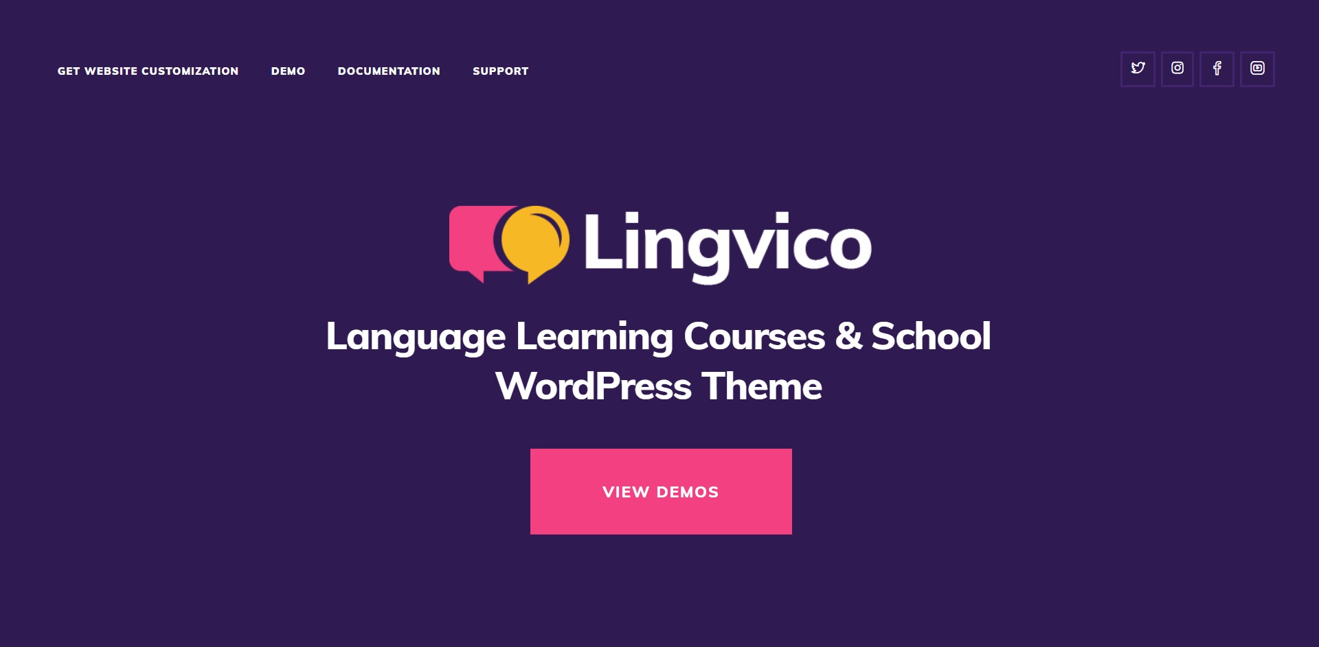 Lingvico-外教外语培训学习课程WordPress主题